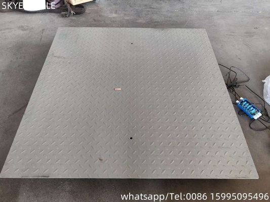 1.2x2m 3t 디지털 산업 탄소 강철 플랫폼 바닥 스케일
