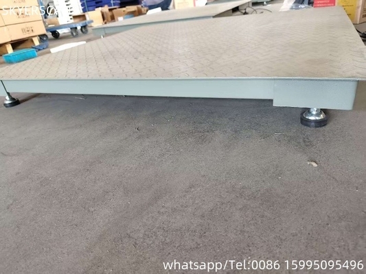 1.2x2m 3t 디지털 산업 탄소 강철 플랫폼 바닥 스케일
