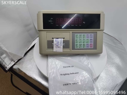 Yaohua A9P 프린터 가중량 지표와 함께 웨이브 브릿지 가중 기기