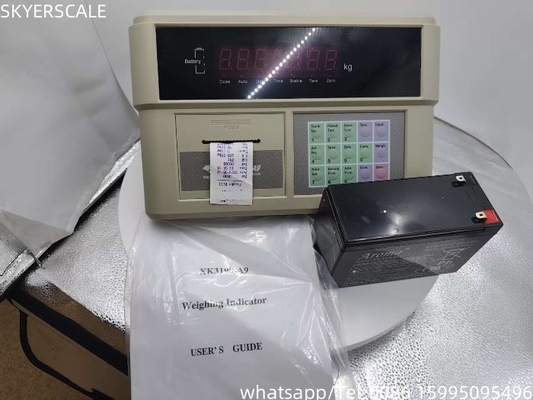 Yaohua A9P 프린터 가중량 지표와 함께 웨이브 브릿지 가중 기기