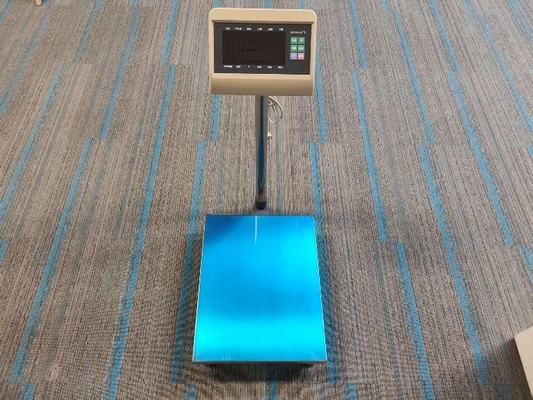 디지털 탄소 강철 45x60cm 300kg 플랫폼 스케일 T7+E 가중 표시기와 함께 벤치 스케일