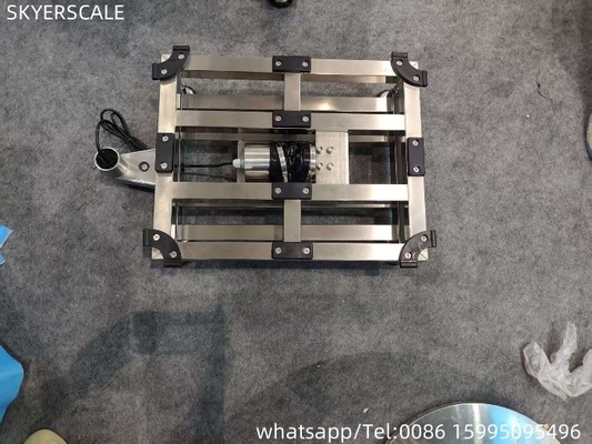 공장 304 완전 스테인리스 스틸 400x500mm 300kg 방수 IP67 플랫폼 스케일