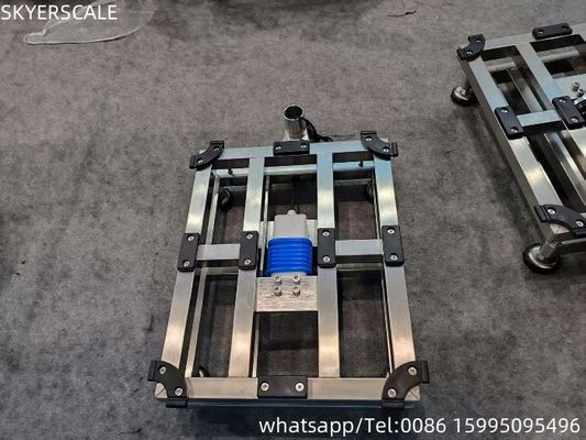 500kg 스테인리스 스틸 500x600mm 플랫폼 스케일 디지털 벤치 무게 스케일