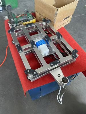 500*600mm 500kg 304 스테인리스 스틸 산업용 벤치 스케일 전자 웨이징 스케일