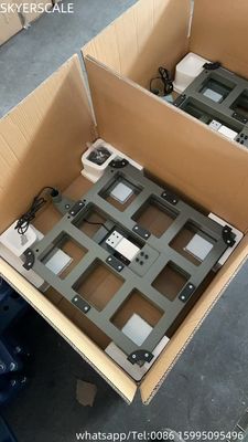 중량용 플랫폼 무게 척도 전자 디지털 무게 척도 500x500mm 300Kg 배크레일