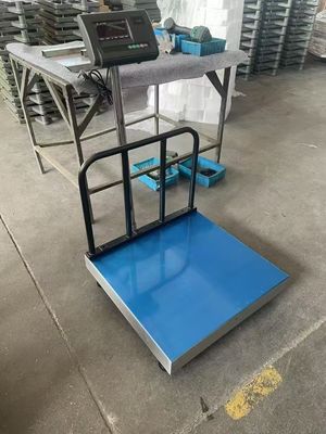 중량용 플랫폼 무게 척도 전자 디지털 무게 척도 500x500mm 300Kg 배크레일
