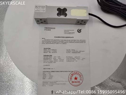 300kg ZEMIC L6E C3 클래스 로드 셀 무게 센서 스케일 변환기