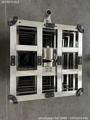 600x600mm 500kg 304 완전 스테인레스 스틸 무게 플랫폼 스케일