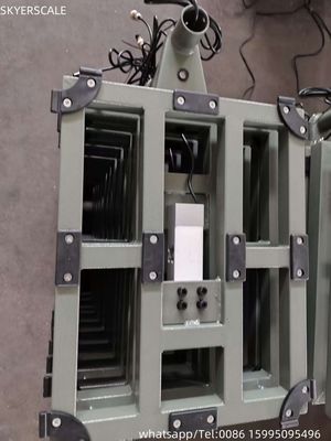 300 x 400mm 전자 벤치 플랫폼 스케일 탄소 강철 과부하 보호 100kg 용량