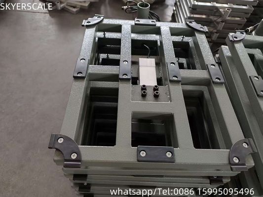 300 x 400mm 전자 벤치 플랫폼 스케일 탄소 강철 과부하 보호 100kg 용량