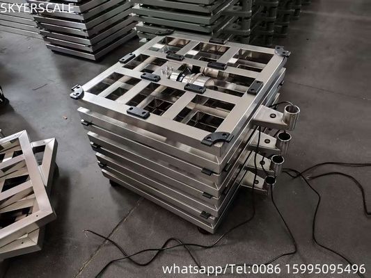 304 스테인레스 스틸 벤치 스케일600 * 800 mm 300kg 무게 스케일 및 방수 플랫폼 스케일