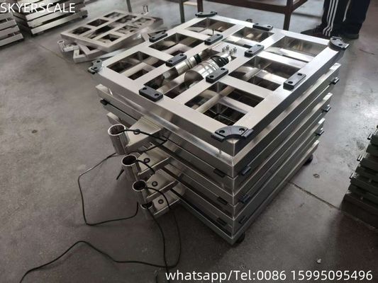 높은 정확성 좋은 품질 60 X 80cm 스테인리스 스틸 방수 500kg 벤치 스케일