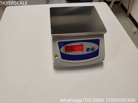IP68 방수 15kg/2g 디지털 가중 척도 수산물 전자 어식 식품 방수 척도