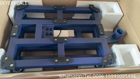 디지털 탄소 강철 플랫폼 스케일 40x50cm 300kg 벤치 스케일 A12E 가중 표시기와 함께