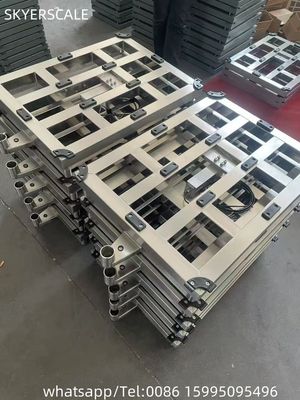 고품질 600x700mm 600kg 전자 벤치 스테인리스 스틸 방수 디지털 플랫폼 스케일