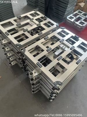 플랫폼 벤치 304 스테인리스 스틸 방수 가중 700x600mm 600kg 가중