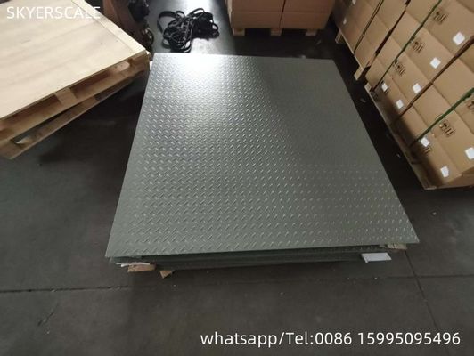 전자식 대형 중량 저울 0.8x1.2m 3톤 산업용 바닥 저울
