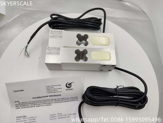 ZEMC 로드 셀 L6E3 알루미늄 합금 전기 저울 무게 센서 단점 압력 센서 C3 무게 센서 300kg