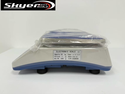 LCD 스테인리스 스틸 팬이 있는 30kg 디지털 저울