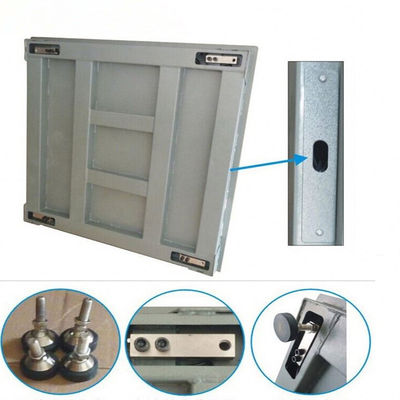 스케일을 심사숙고한 단일 덱 1200×2200mm 3t 5 Ｔ 층 측량접시, 플랫폼 세트