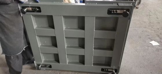 스케일 전자 플랫폼 바닥 스케일을 심사숙고하는 한 개의 책상 1.2x1.2m-3t 구멍 없는 디지털